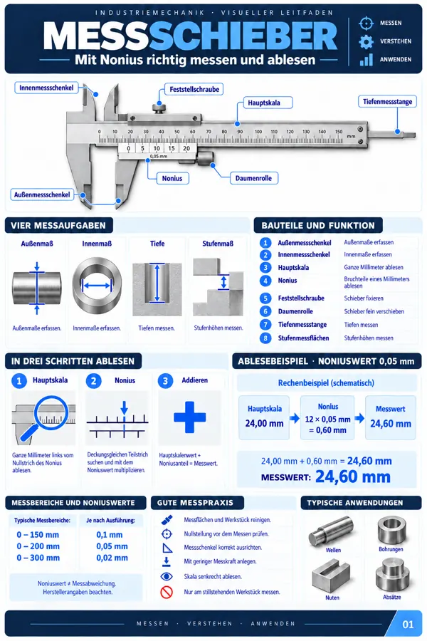 Original-Lerntafel Industriemechanik