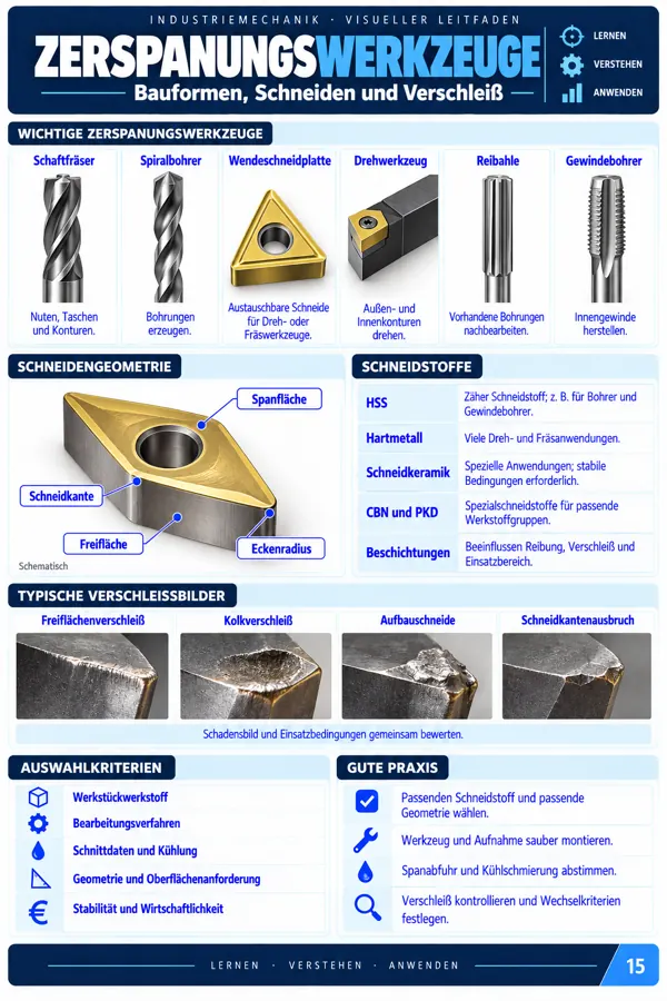 Original-Lerntafel Industriemechanik