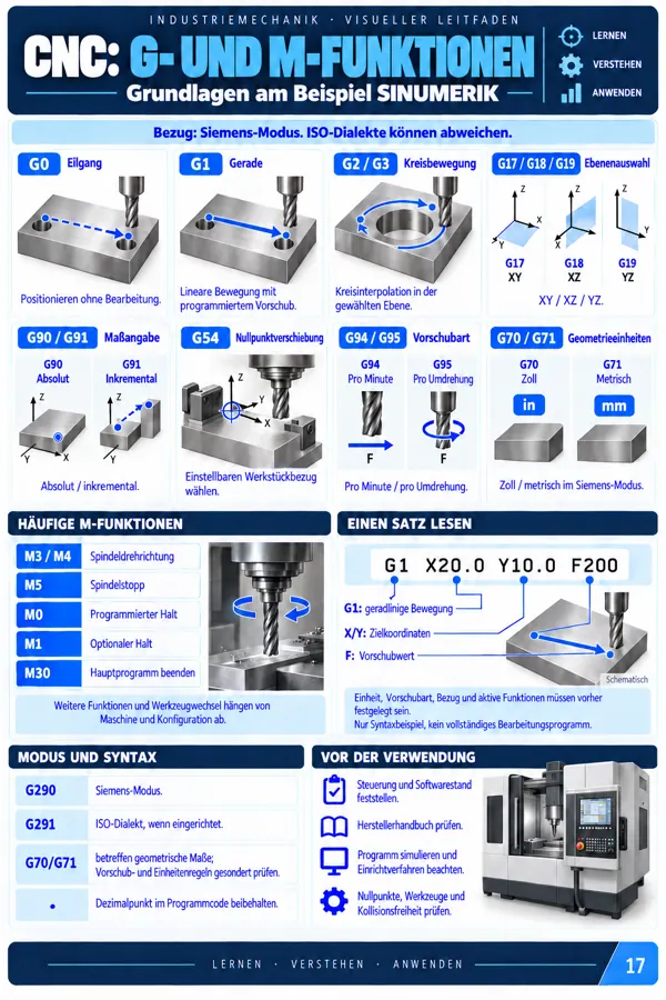 Original-Lerntafel Industriemechanik